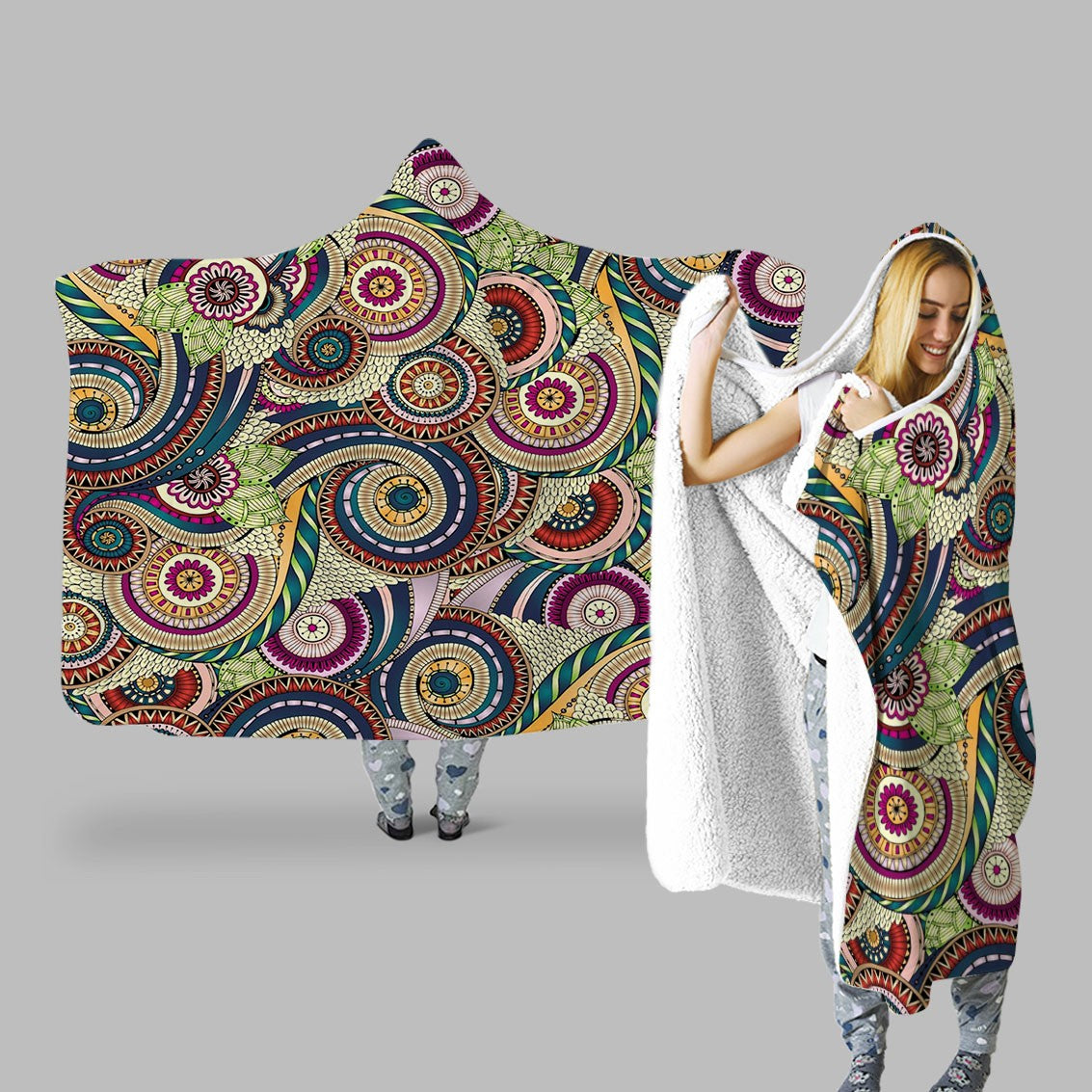 Decors Market Images for Products Hooded Throw Blanket