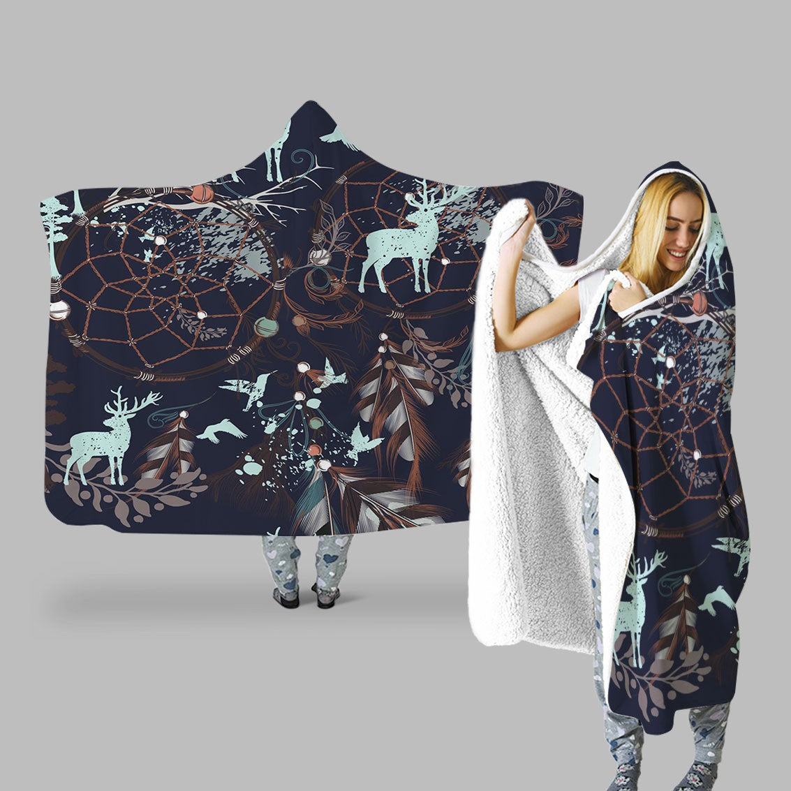 Decors Market Images for Products Hooded Throw Blanket