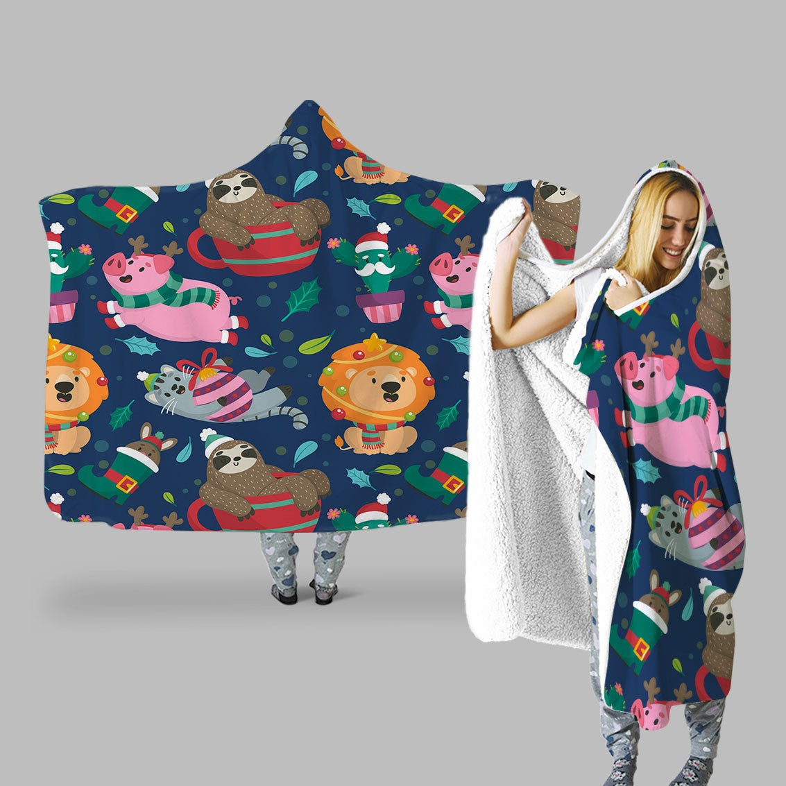 Decors Market Images for Products Hooded Throw Blanket