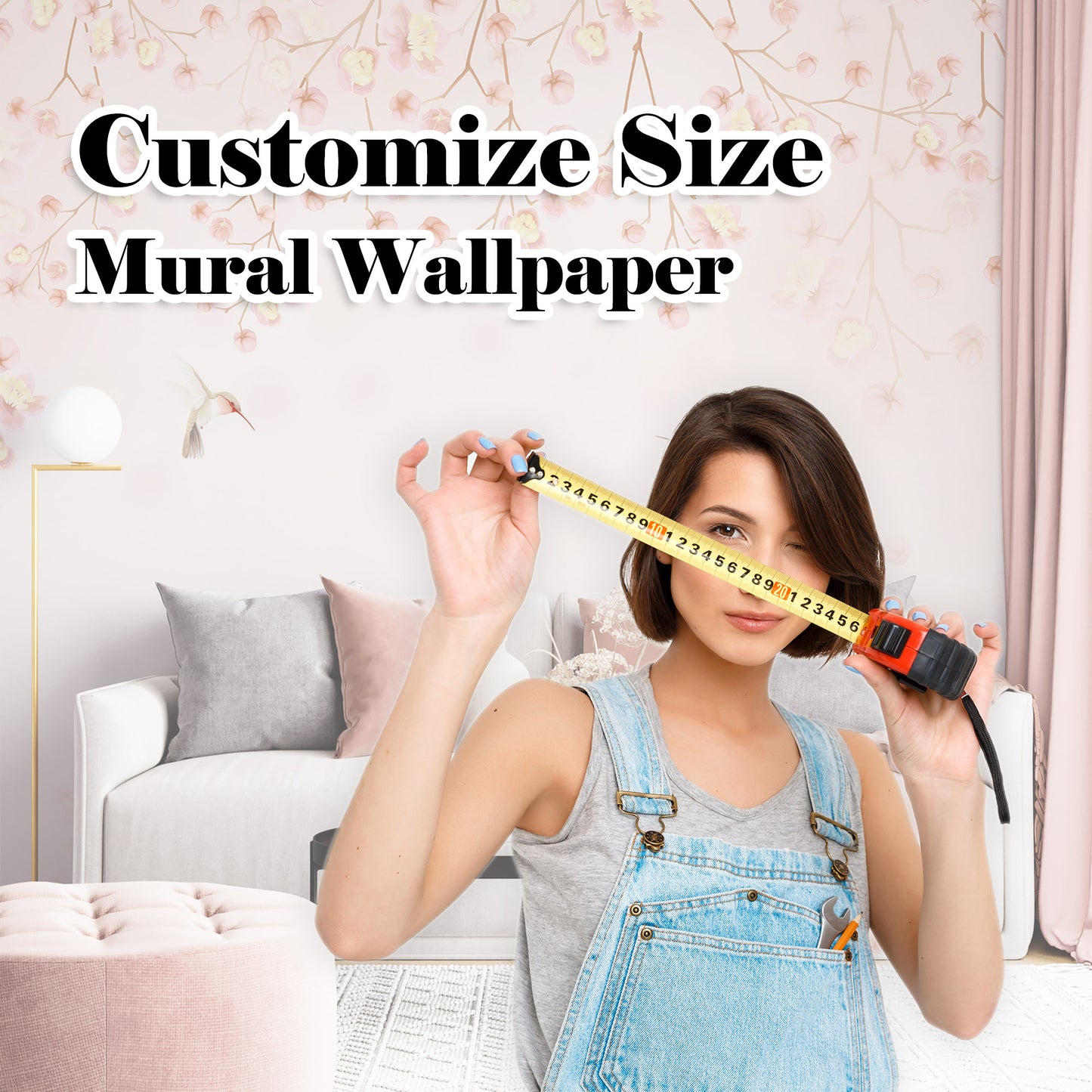 Customize Size Mural Wallpaper