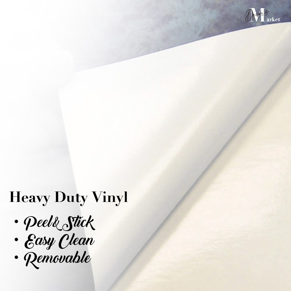 Misty Forest Forest Plant Door Wrap, Customized Mural For Door, Door Mural Sticker, Peel And Stick Door Cover, Removable Door Decal