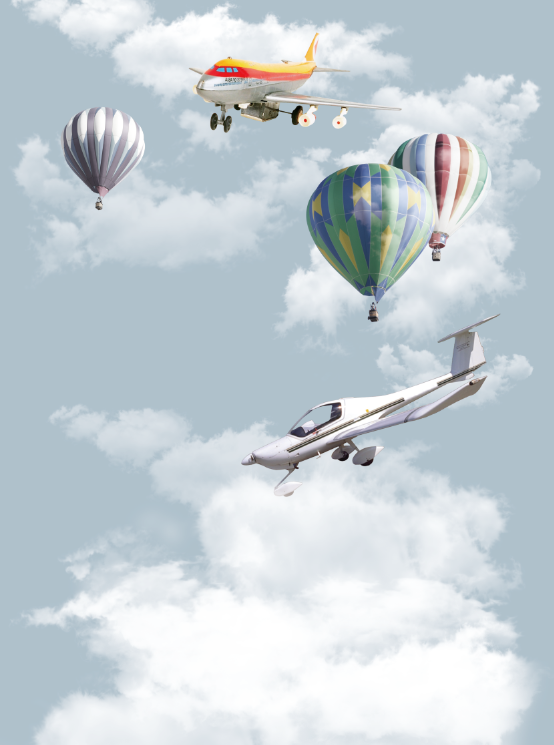 Copy of 3D Airplane Wallpaper-WALL 4